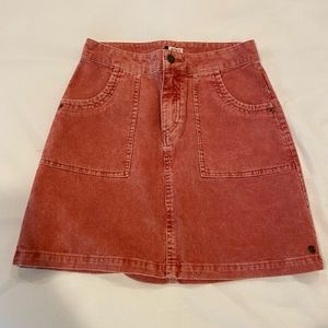 Corduroy skirt